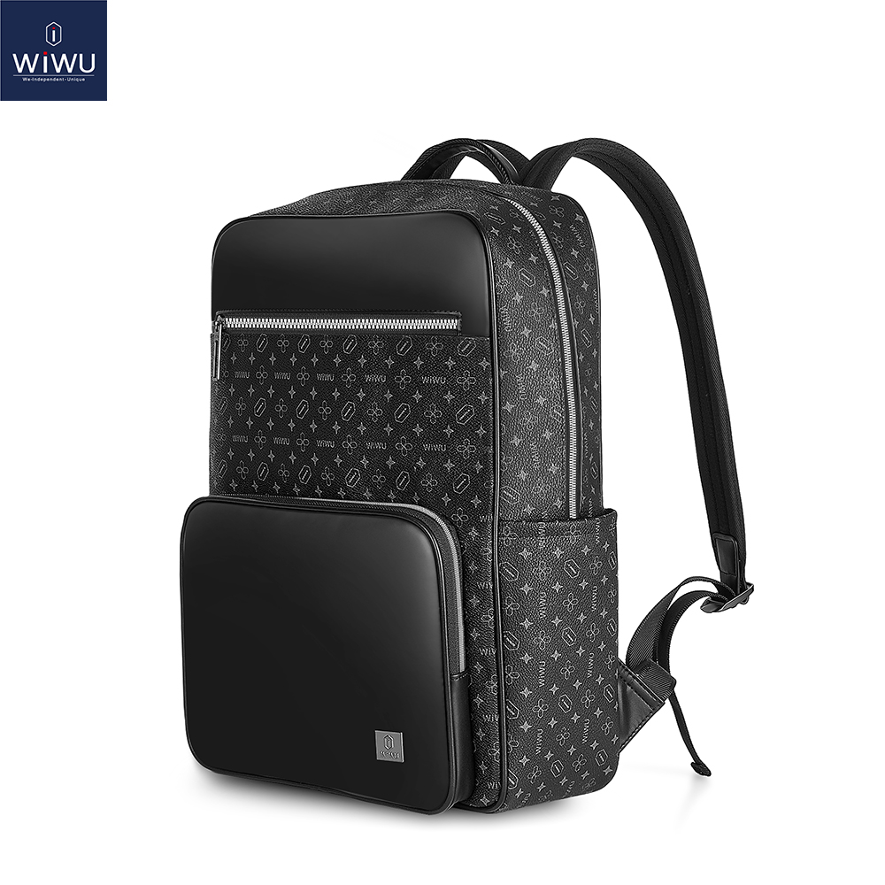 Laptop Backpack Anti Theft - WiWU Laptop Backpack 15.6 Inch PVC