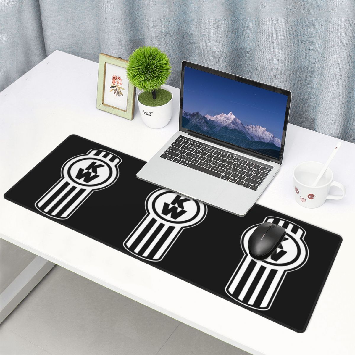 Laptop Accessories Logo - Large Mouse Pad Kenworth Truck Logo