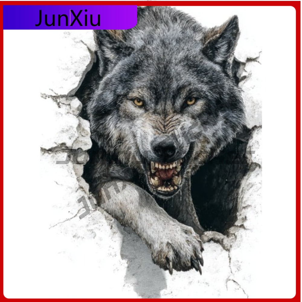 Howling Grey Wolf Peeking Aest - Laptop Unique Accessories recension och pris
