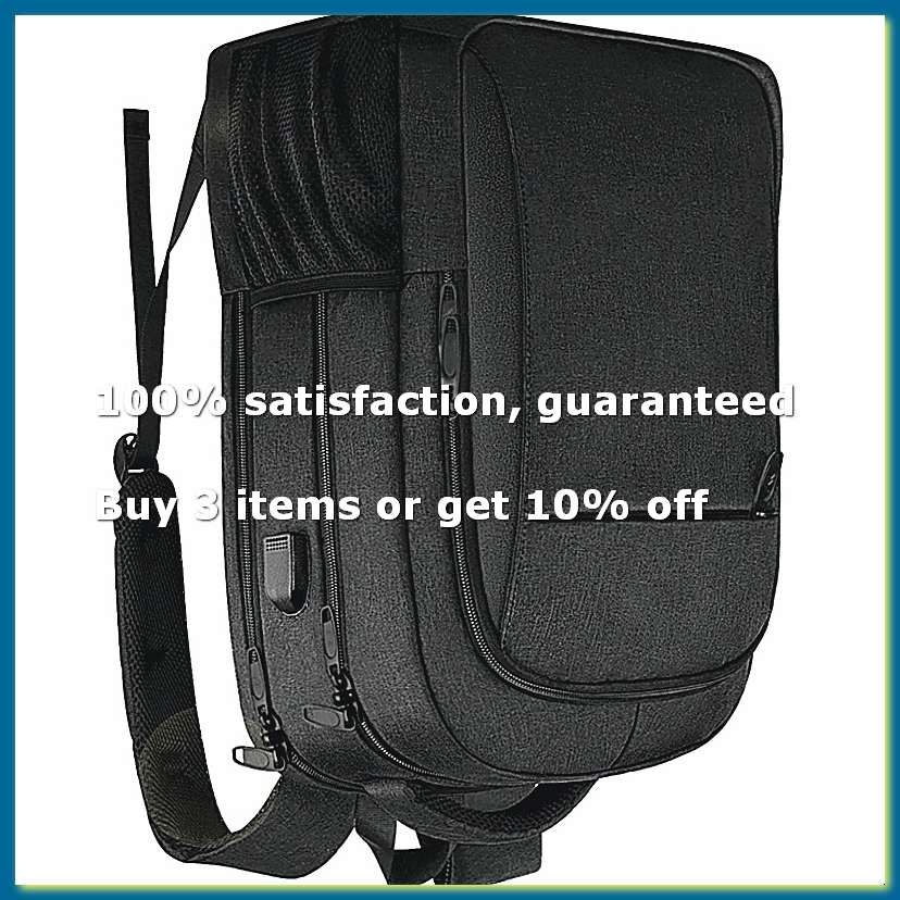 Anti Theft USB Waterproof Hard - Laptop Backpack Anti Theft recension och pris