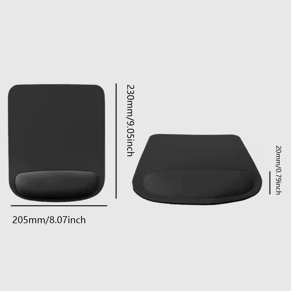 Mouse Pad Desk Mat Floral Lett - Laptop Accessories For Wrist Support recension och pris