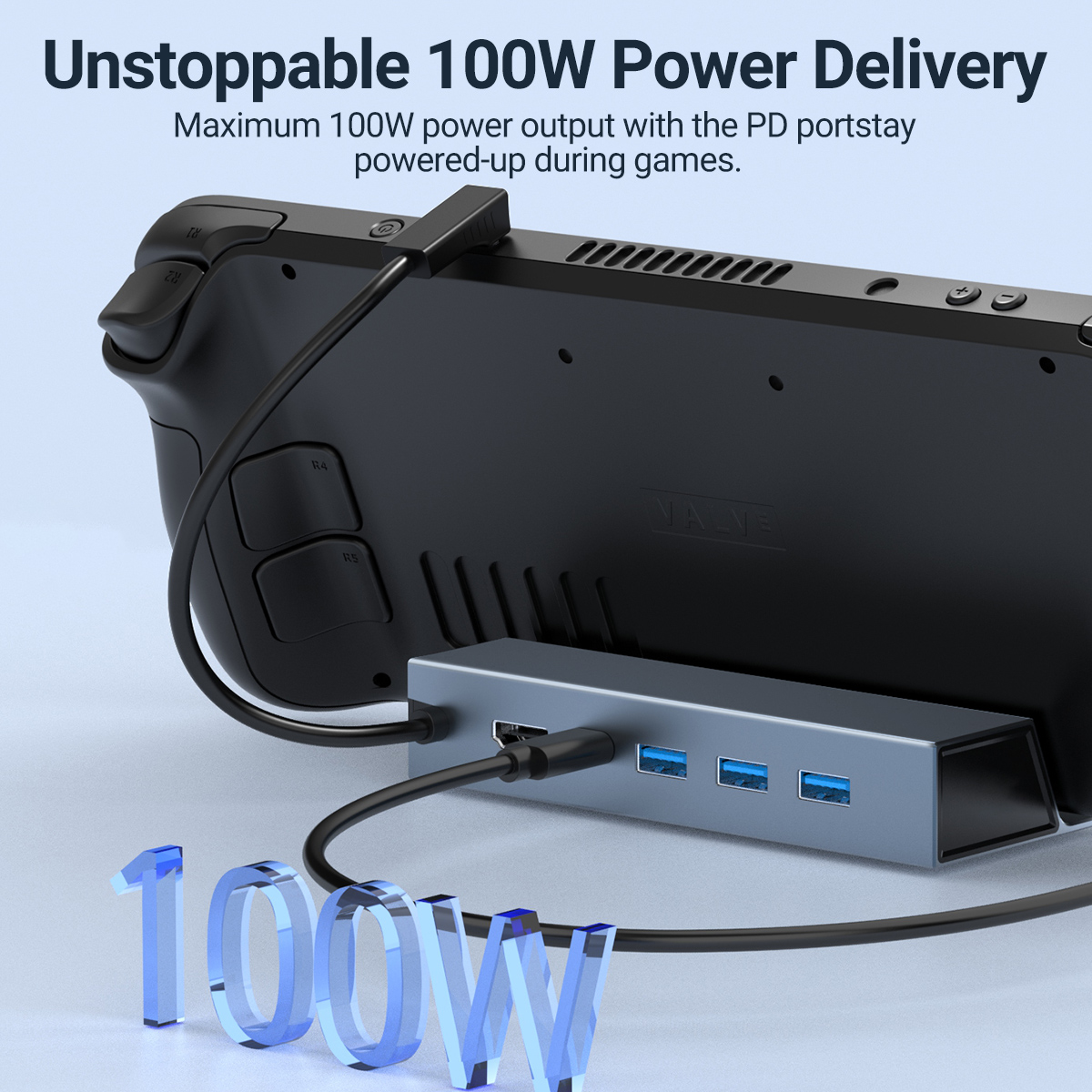 5 In 1 USB-C Game Hub Type-C C - Laptop Accessories Hub recension och pris