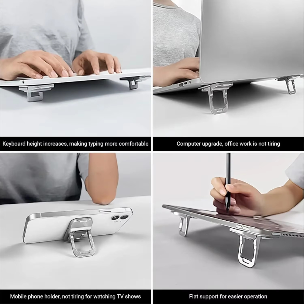 1Set Foldable Mini Laptop Stan - Laptop Stand Riser recension och pris