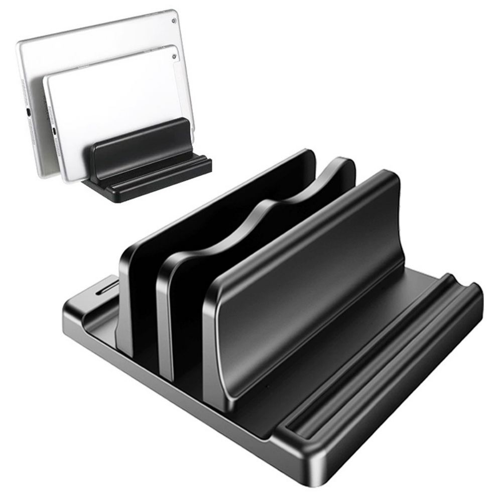 Single/Dual-Slot Vertical Lapt - Laptop Stand Riser recension och pris