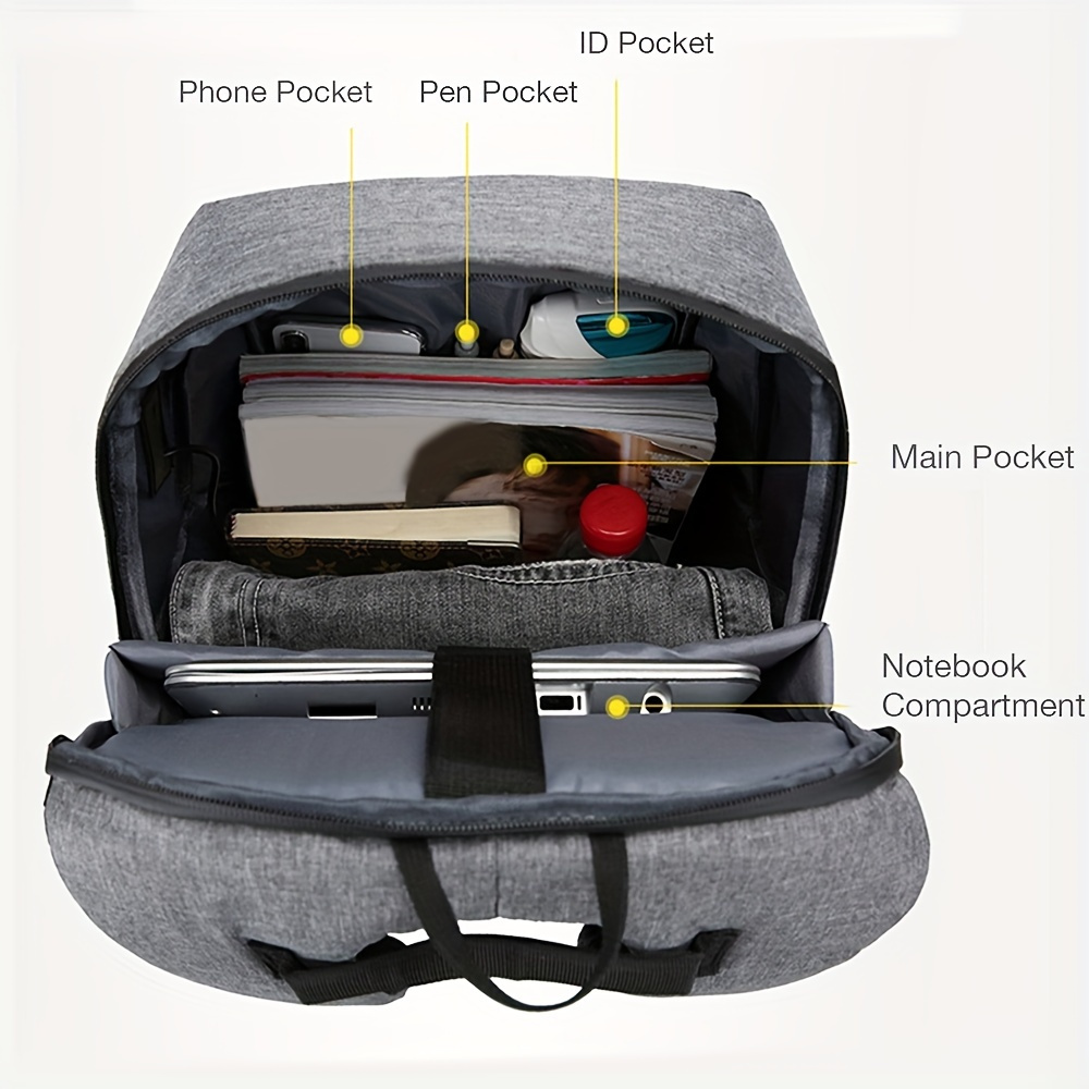 Anti Theft Men Business Laptop - Laptop Backpack Anti Theft recension och pris