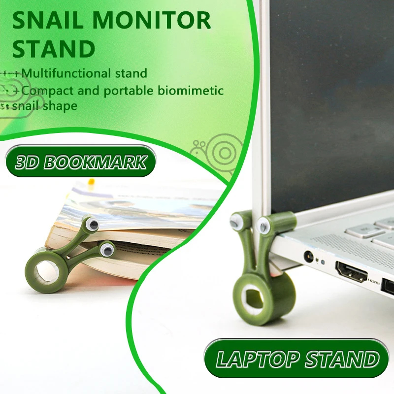 Cute and Quirky Snail-Shaped D - Laptop Stand Riser recension och pris