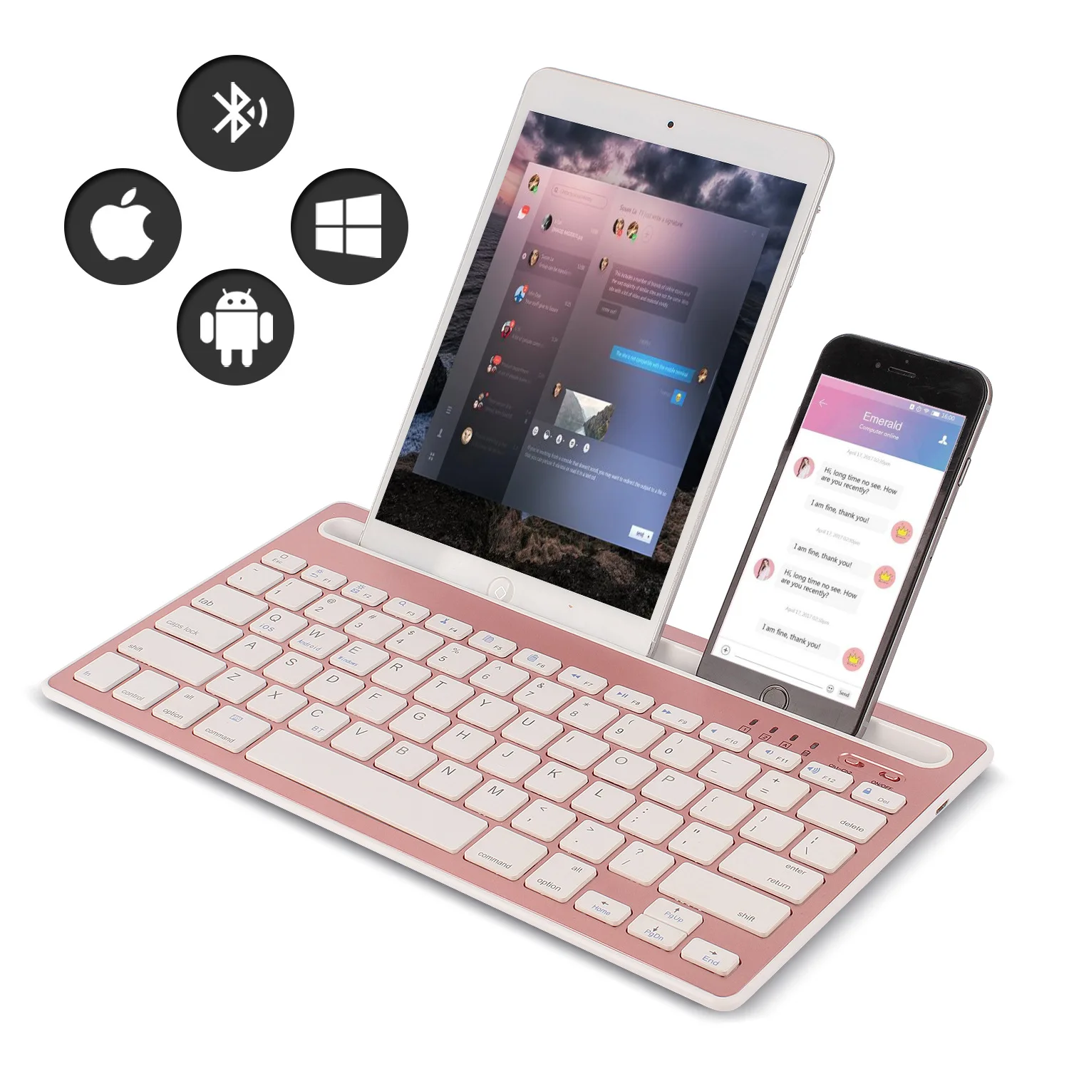 Bluetooth Keyboard Compatible  - Laptop Ergonomic Accessories recension och pris