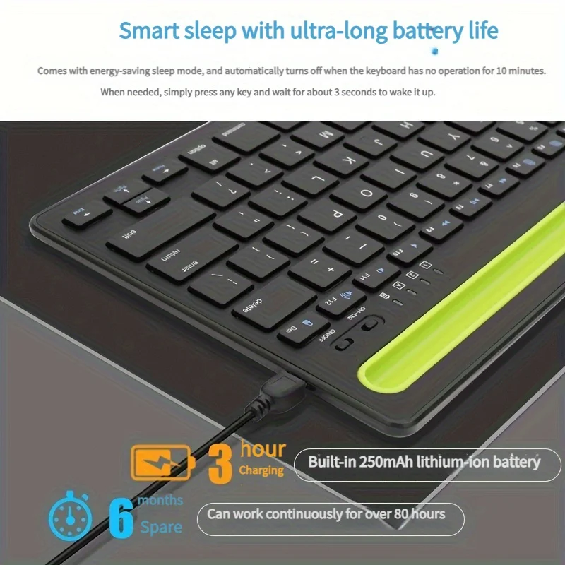 Bluetooth Keyboard Compatible  - Laptop Ergonomic Accessories recension och pris