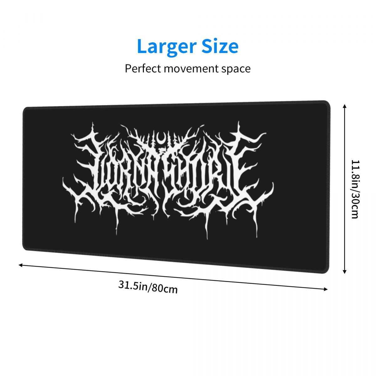 Large Mouse Pad Lorna Shore Lo - Laptop Accessories Logo recension och pris