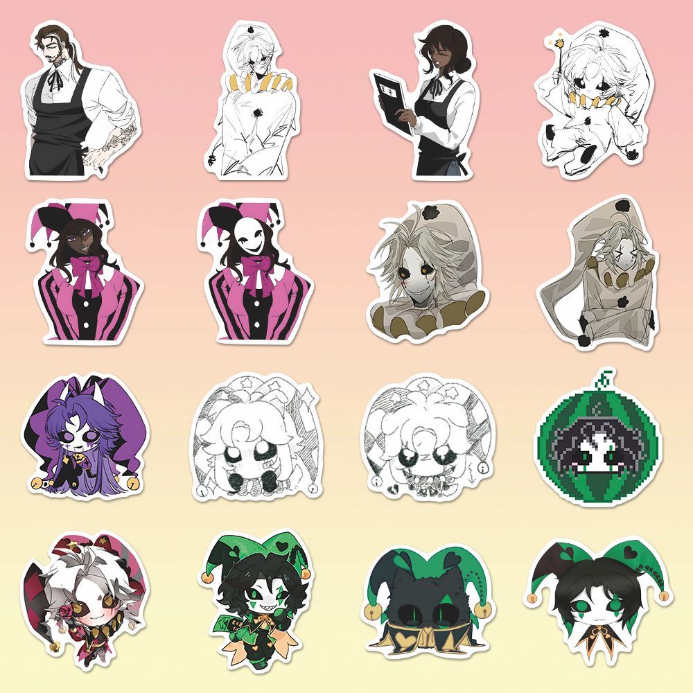 73PCS The Freak Circus Pierrot - Accessories Laptop recension och pris