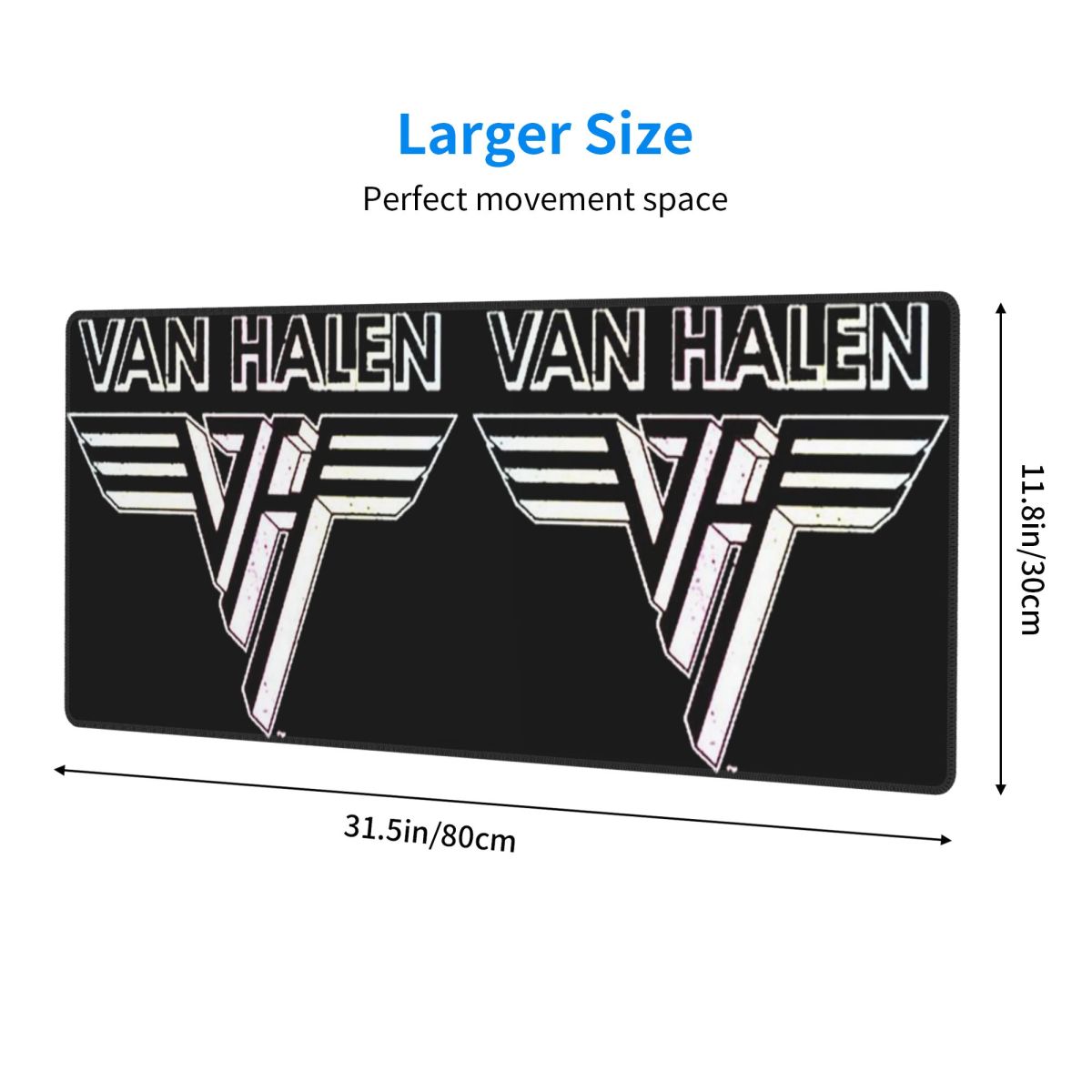 Large Mouse Pad Van Halen 5150 - Laptop Accessories Logo recension och pris