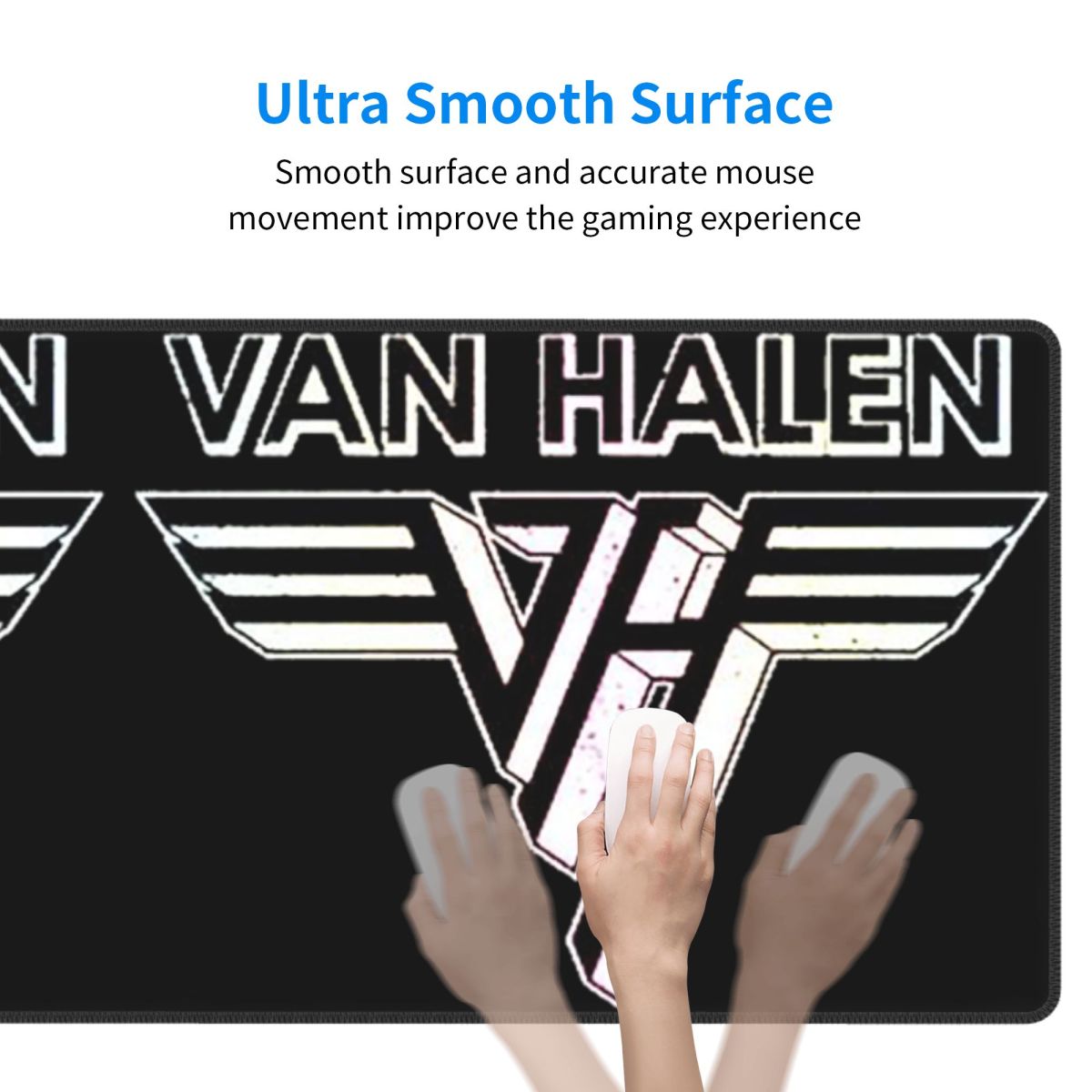 Large Mouse Pad Van Halen 5150 - Laptop Accessories Logo recension och pris