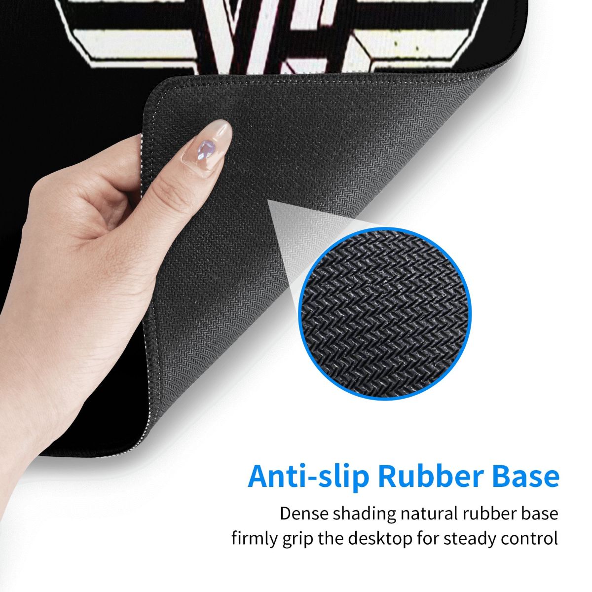 Large Mouse Pad Van Halen 5150 - Laptop Accessories Logo recension och pris