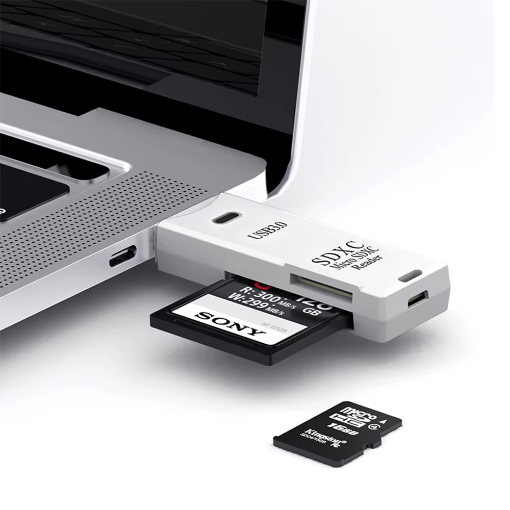 2 In 1 USB 3.0 Card Reader Mic - Laptop Accessories And Gadgets recension och pris