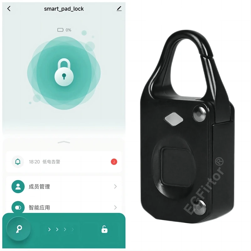 Tuya Bluetooth Mini Fingerprin - Laptop Backpack Anti Theft recension och pris