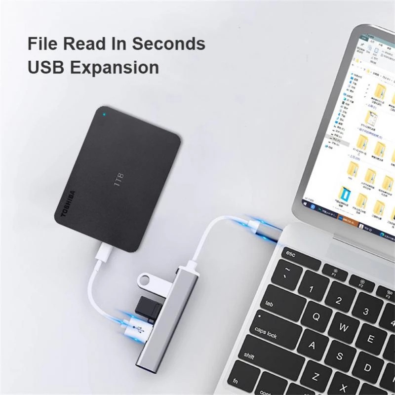 4-In-1 Type-C Extender Hub 4 P - Laptop Accessories And Gadgets recension och pris