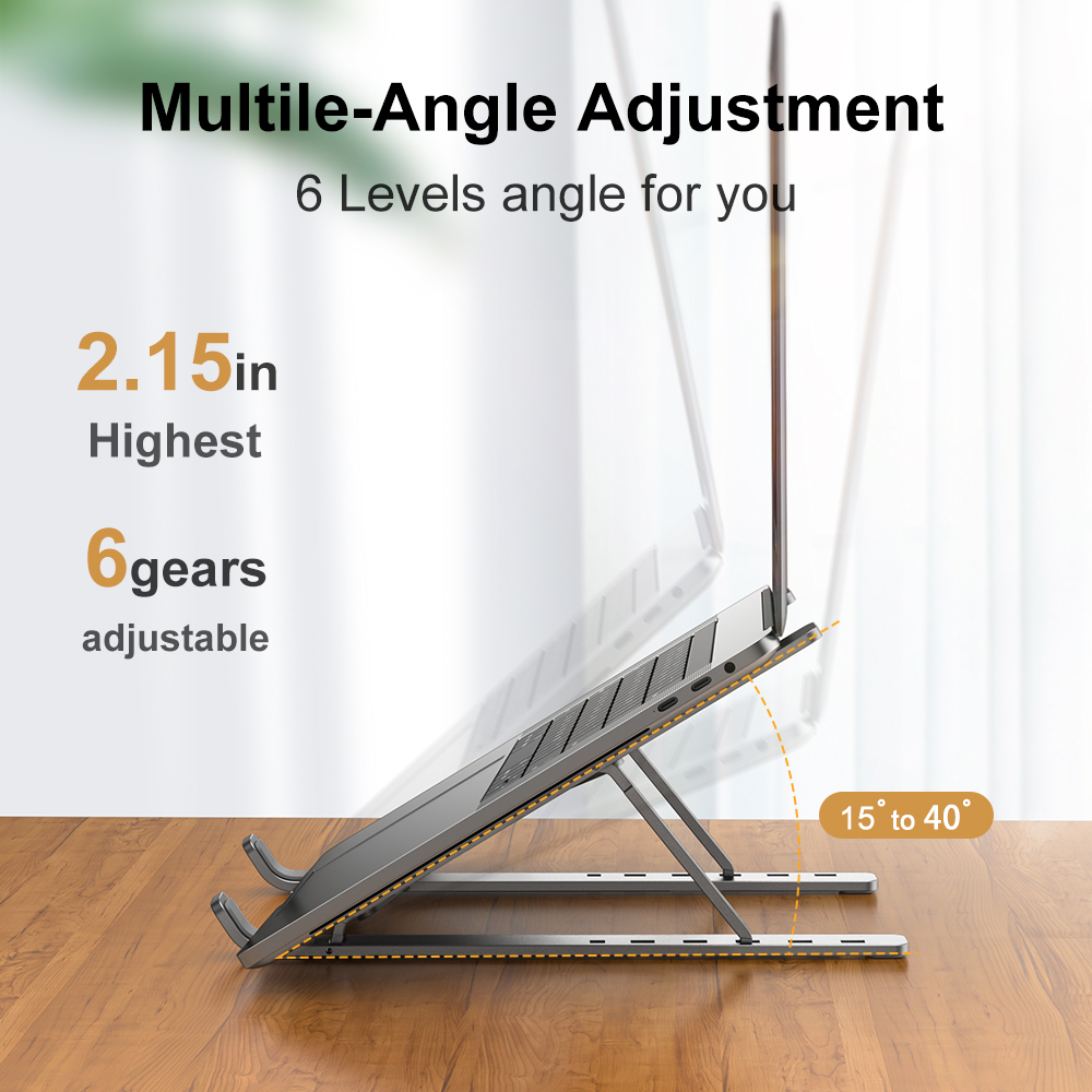 Adjustable Laptop Holder Alumi - Laptop Accessories And Gadgets recension och pris
