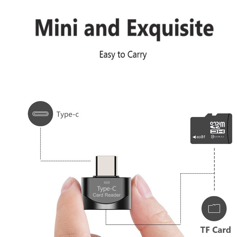 OTG Micro SD TF Card Reader Fo - Laptop Accessories And Gadgets recension och pris