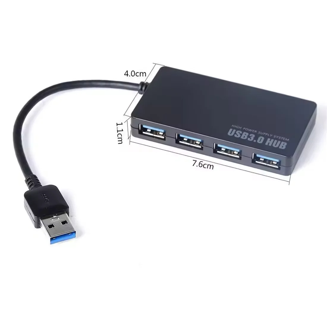 High-Speed USB 2.0 Hub 4-Port  - Laptop Accessories Hub recension och pris