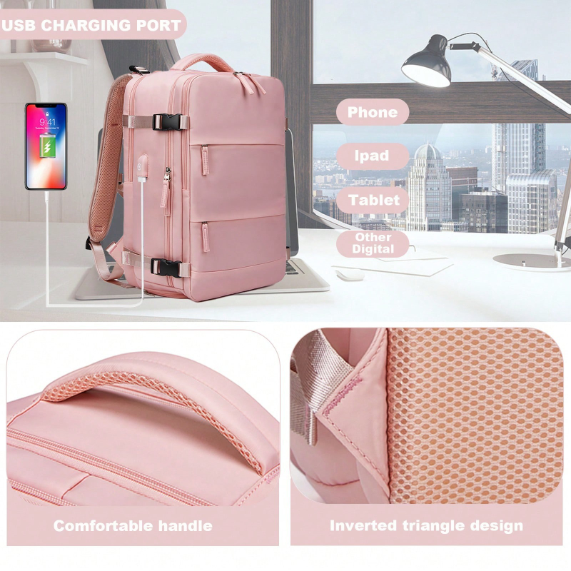 Travel Backpack Carry On Anti  - Laptop Backpack Anti Theft recension och pris