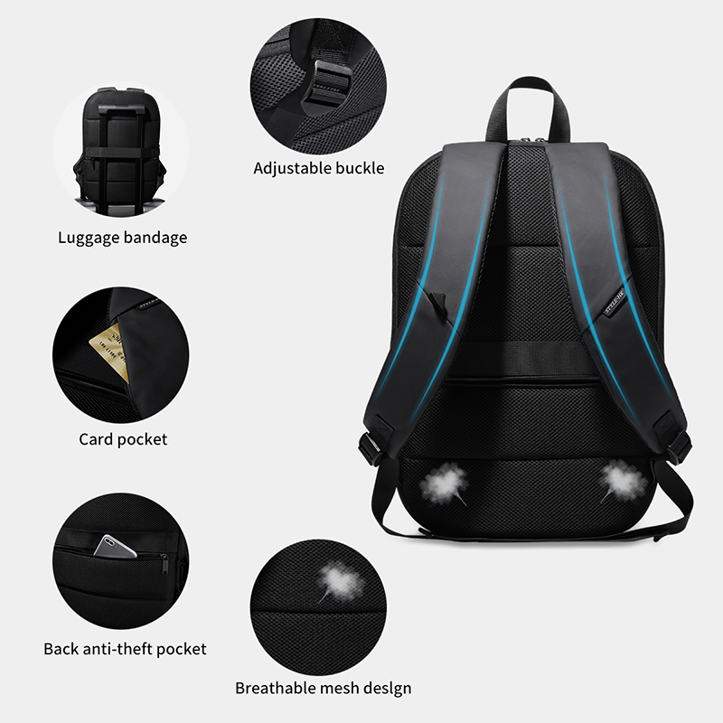 Heroic Knight Ultra-Thin Busin - Laptop Backpack Anti Theft recension och pris