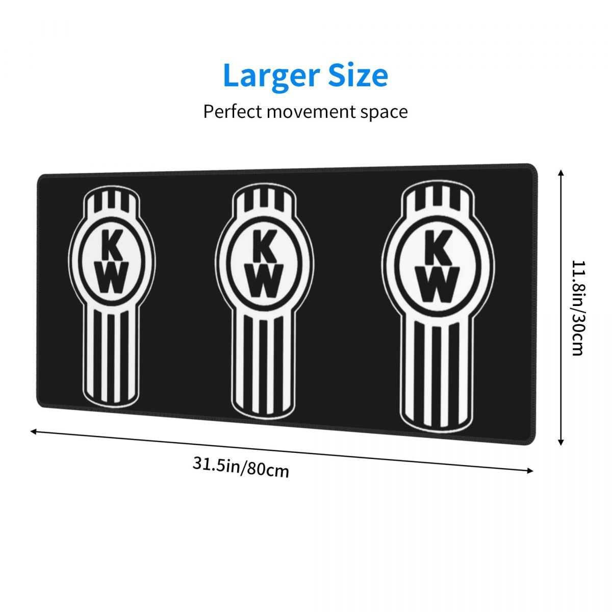 Large Mouse Pad Kenworth Truck - Laptop Accessories Logo recension och pris