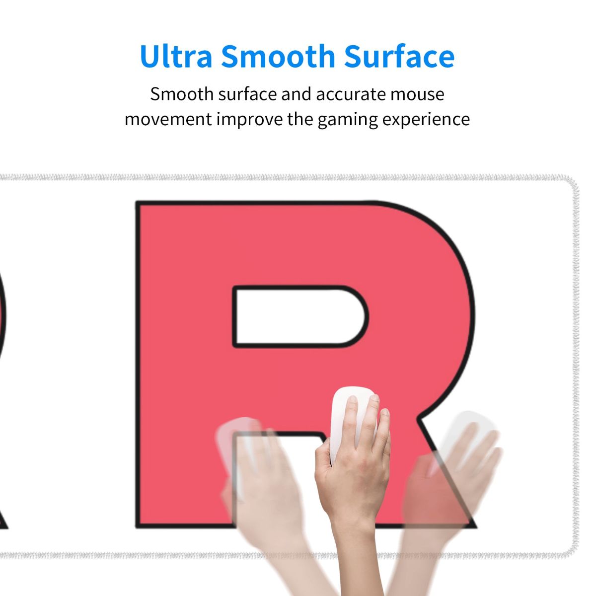 Large Mouse Pad Letter R Team  - Laptop Accessories Logo recension och pris