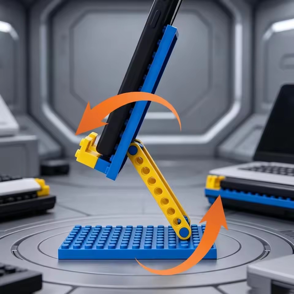 Flexible Folding Phone Holder  - Laptop Ergonomic Accessories recension och pris