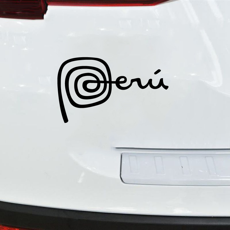 Peru Logo Vinyl Art Stickers P - Laptop Accessories Logo recension och pris