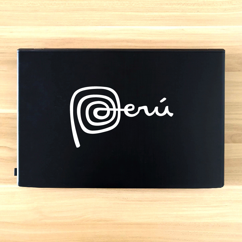 Peru Logo Vinyl Art Stickers P - Laptop Accessories Logo recension och pris