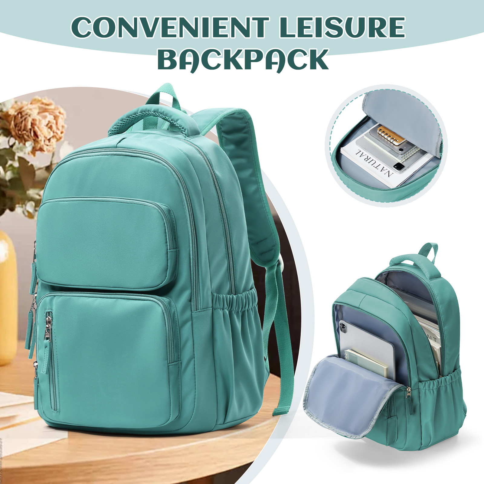 Lightweight Laptop Backpack fo - Laptop Backpack Anti Theft recension och pris