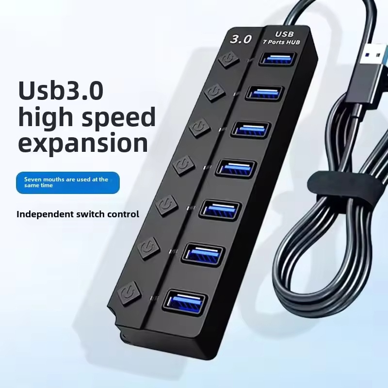 USB 3.0 Power Adapter 4/7 Port - Laptop Accessories Hub recension och pris