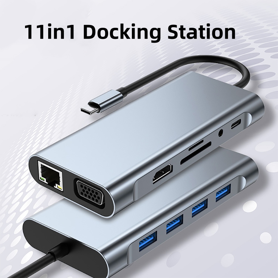 11-in-1 USB C Hub Thunderbolt  - Laptop Accessories Hub recension och pris