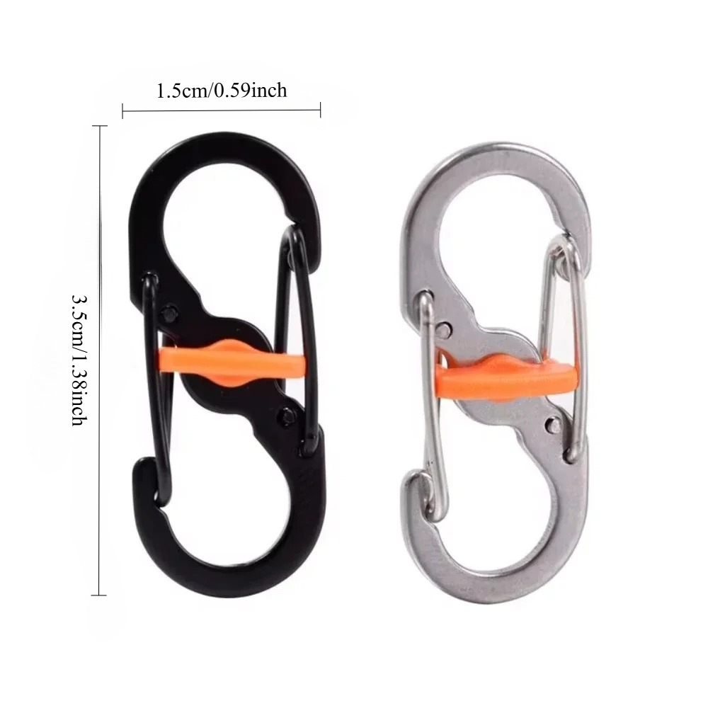 5pcs Camping Buckle With Lock  - Laptop Backpack Anti Theft recension och pris