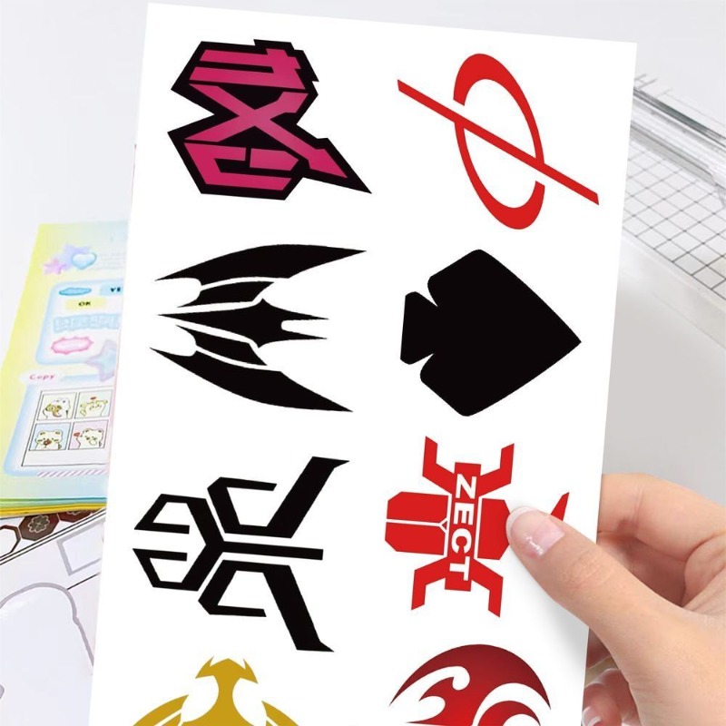 60 Sheets Kamen Rider Logo Sti - Accessories Laptop recension och pris
